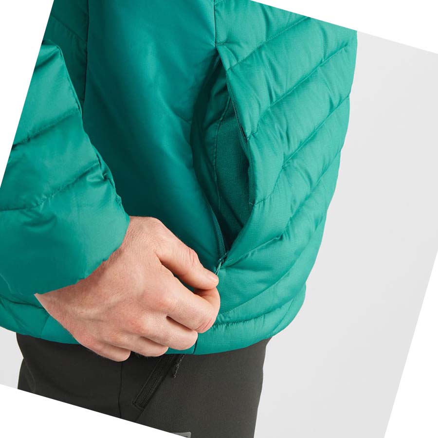 Chaquetas Salomon ESSENTIAL XWARM DOWN INSULATED Hombre Verdes | MX 3304MQZ